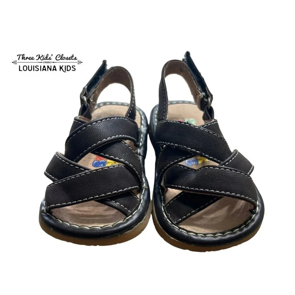 Squeaker Sneakers Sz 3 Brown Sandals